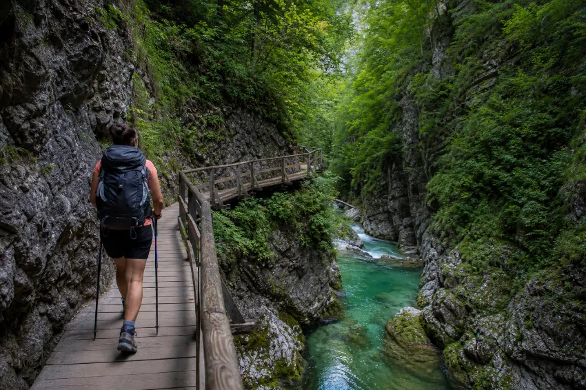 Naravne znamenitosti v okolici Bleda, kot je Pokljuška soteska